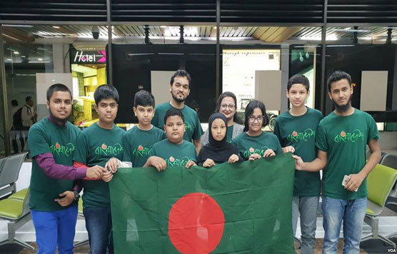 আন্তর্জাতিক রোবট অলিম্পিয়াডে বাংলাদেশের স্বর্ণপদক জয়